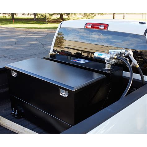 steel external gas tank tool box|fuel boxes for trucks.